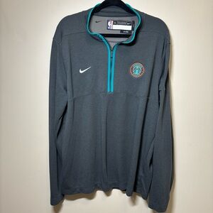 Washington Wizards Gray Nike NBA Pullover with Teal Accents XLT